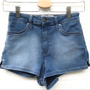 Free People Soft Denim Booty Short - Shorts
